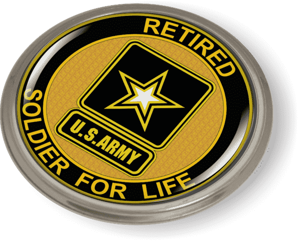 Soldier for Life Retired Emblem